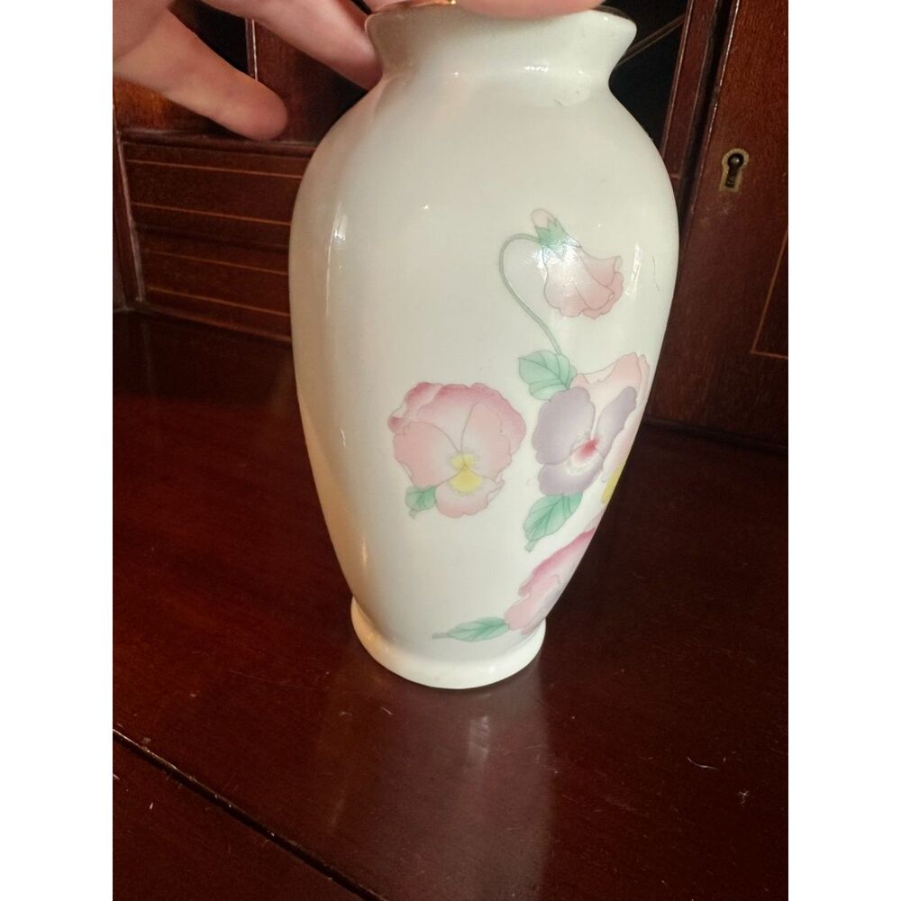 Vintage Porcelain Bud Vase - Japan